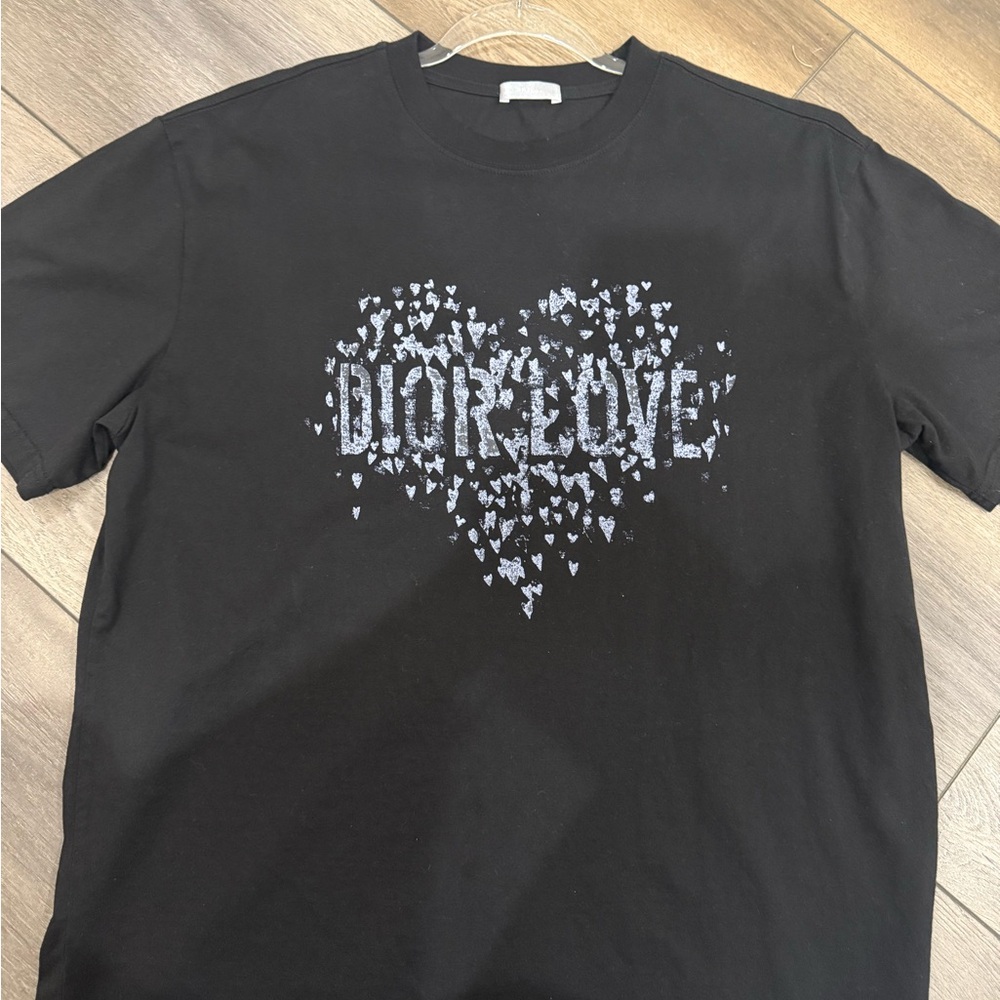Dior Black T-Shirt with Subtle Logo